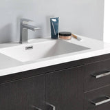 Fresca FVN9436DGO-R Imperia 36" Dark Gray Oak Free Standing Modern Bathroom Vanity with Medicine Cabinet - Right Version