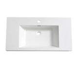 Fresca FVS8005WH Valencia 42" White Integrated Sink / Countertop