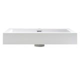 Fresca FVS8006WH Nano 24" White Integrated Sink / Countertop