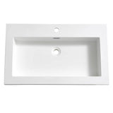Fresca FVS8080WH Medio 32" White Integrated Sink / Countertop