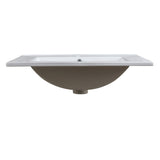 Fresca FVS8125WH Allier 24" White Integrated Sink / Countertop