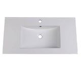 Fresca FVS8136WH Allier 36" White Integrated Sink / Countertop