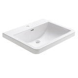 Fresca FVS8525WH Milano 26" White Integrated Sink / Countertop