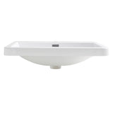 Fresca FVS8525WH Milano 26" White Integrated Sink / Countertop
