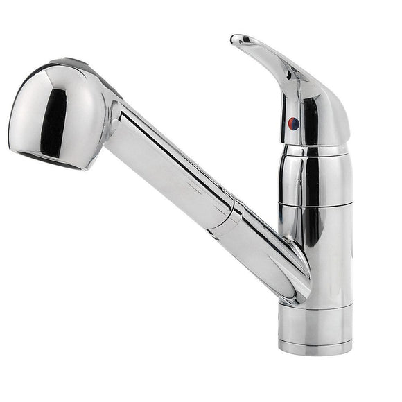 Pfister G133-10CC Pfirst Pull-Out Kitchen Faucet in Polished Chrome