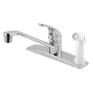 Pfister G134-3444 Pfirst Kitchen Faucet with Side Spray in Polished Chrome