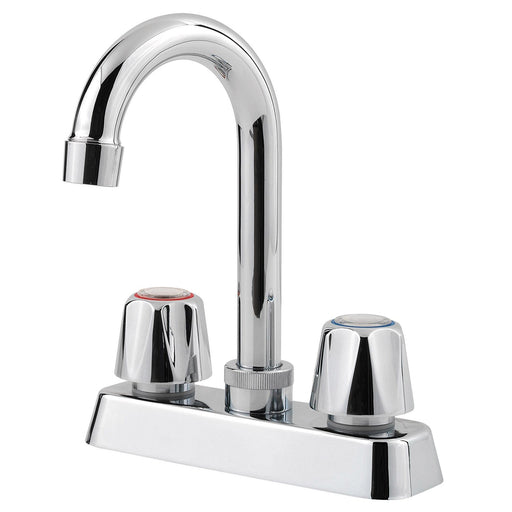 Pfister G171-4000 Pfirst Double Handle Bar/Prep Kitchen Faucet in Polished Chrome