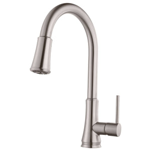 Pfister G529-PF2S Pfirst Series Pull-Down Single Handle Kitchen Faucet - Stainless Steel
