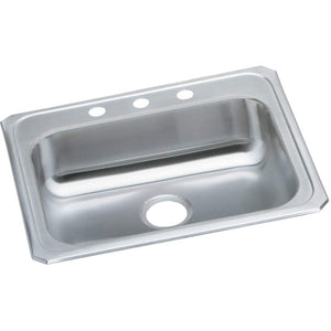 Elkay GECR25212 Celebrity Stainless Steel Single Bowl Top Mount Sink