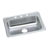 Elkay GECR25213 Celebrity Stainless Steel 25" x 21-1/4" x 5-3/8", 1-Bowl Top Mount Kitchen Sink