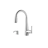 Pfister GT529-SMC Lita Pull-Down Kitchen Faucet in Polished Chrome