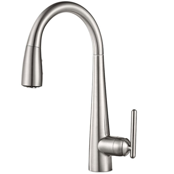 Pfister GT529-SMS Lita Kitchen Faucet with Soap Dispenser in Stainless Steel