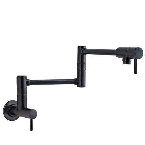 Pfister GT533-PFY Lita Double Handle 1-Hole Potfiller Kitchen Faucet in Tuscan Bronze