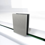DreamLine SHDR-4332120-04 Elegance-LS 42 1/4 - 44 1/4"W x 72"H Frameless Pivot Shower Door in Brushed Nickel