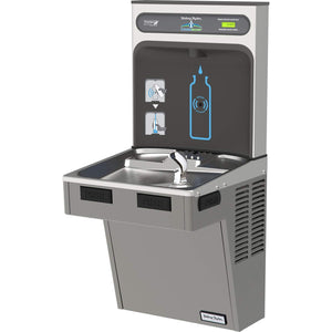 Elkay HTHB-HACDPV-NF Halsey Taylor HydroBoost Bottle Filling Station and Single ADA Cooler