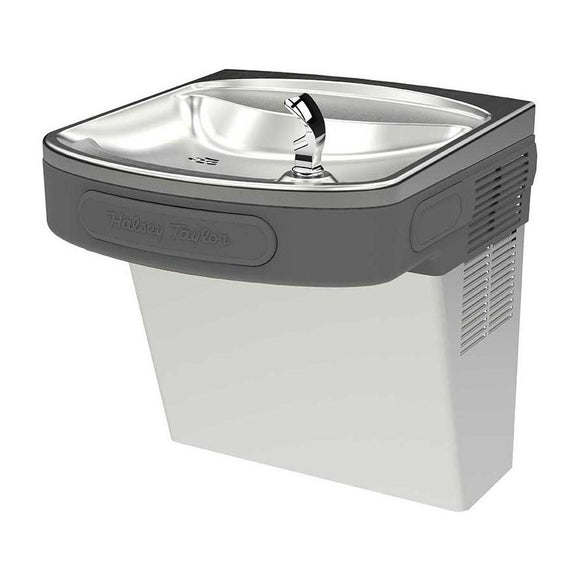 Elkay HTVZDPV-NF Halsey Taylor Wall Mount ADA Water Cooler, Non-Refrigerated Platinum Vinyl