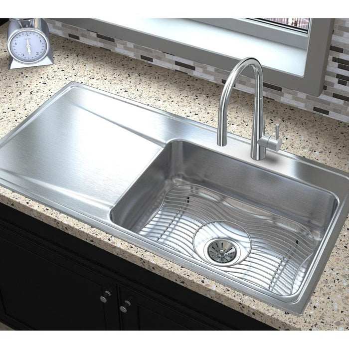 Elkay LKWBG2115SS Stainless Steel 20" x 14-3/4" x 1" Bottom Sink Grid