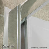 DreamLine Visions 56" - 60" Semi-Frameless Sliding Shower Door
