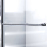 DreamLine DL-6119-CLL-06 Infinity-Z 36" D x 60" W x 76 3/4" H Clear Sliding Shower Door in Oil Rubbed Bronze, Left Drain Base and Backwalls