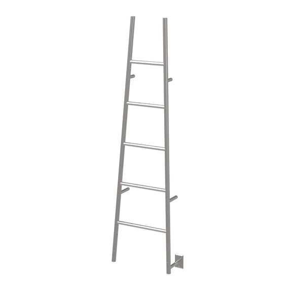 Amba ASP Jeeves Heated 75" Towel Warmer Rack Ladder with 5 Bars, Polished Finish