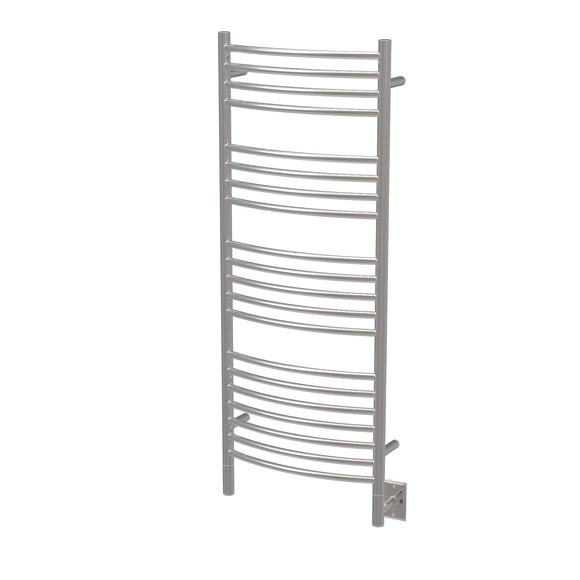 Amba Jeeves DCP Curved Towel Warmer with 20 Bars, Polished Finish