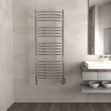 Amba Jeeves DCP Curved Towel Warmer with 20 Bars, Polished Finish