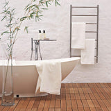 Amba Jeeves FSP Classic Ladder Style Towel Warmer with 7 Bars, Polished Finish