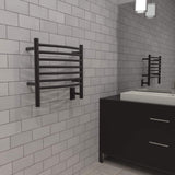 Amba Jeeves HCO Curved Towel Warmer with 7 Bars, Oil Rubbed Bronze