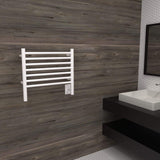 Amba HSW Towel Warmer with 7 Straight Bars in White