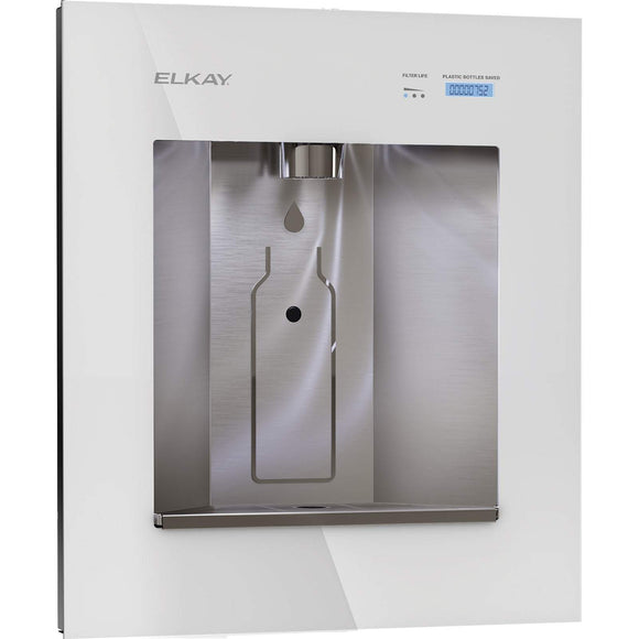 Elkay LBWDC00WHC Filtered Commercial In-Wall Water Dispenser Aspen White