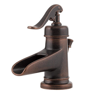 Pfister LF-042-YP0U Ashfield Single Control 4" Bathroom Faucet in Rustic Bronze
