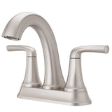 Pfister LF-048-LRGS Ladera 4" Bathroom Faucet, Spot Defense Brushed Nickel