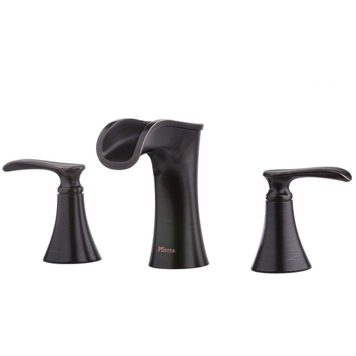 Pfister LF-049-JDYY Jaida Double Handle 8" Widespread Bathroom Faucet in Tuscan Bronze