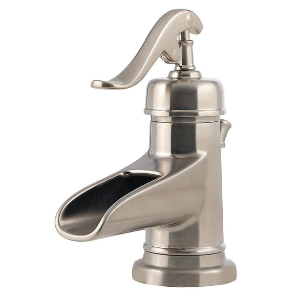 Pfister LF-M42-YPKK Ashfield Single Control 4" Bathroom Faucet in Brushed Nickel