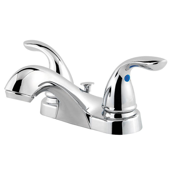 Pfister LF-WL2-230C Classic 4" Centerset Bathroom Faucet in Polished Chrome