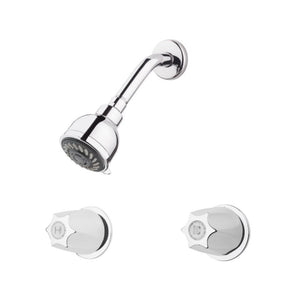 Pfister LG07-3120 Shower Only Faucet with Metal Knob Handles in Polished Chrome