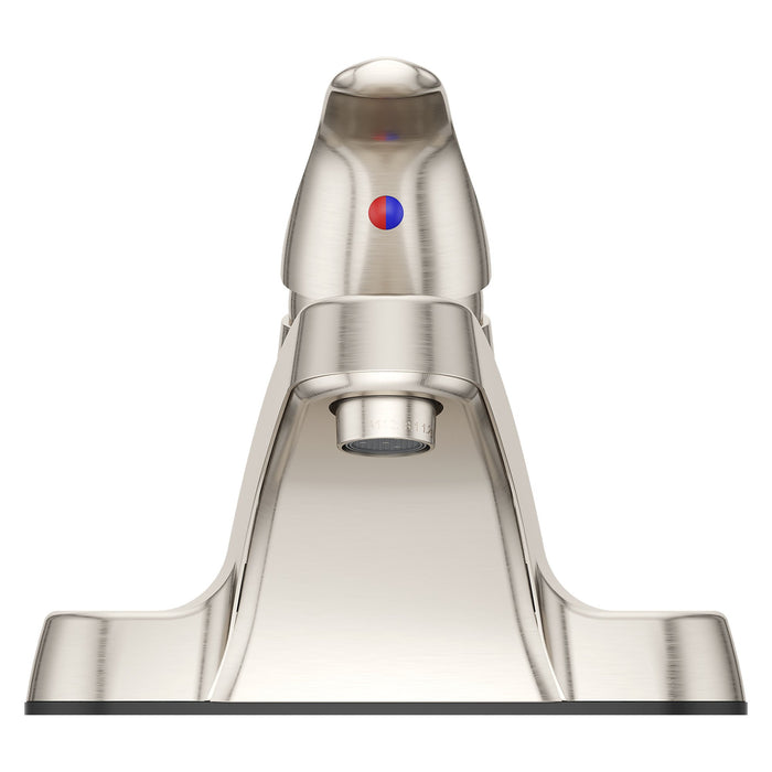 Pfister LG142-800K Pfirst Single Control 4" Bathroom Faucet, Brushed Nickel