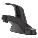 Pfister LG142-800Y Pfirst Single Control 4" Bathroom Faucet, Tuscan Bronze