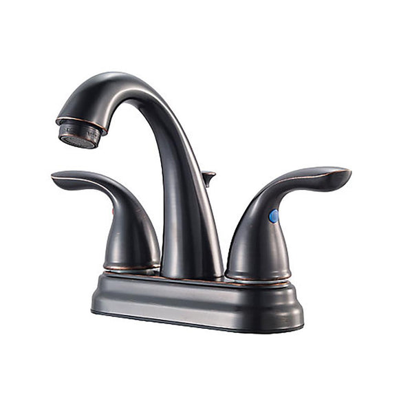 Pfister LG148-700Y Pfirst Double Handle 4" Centerset Bathroom Faucet in Tuscan Bronze