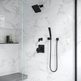 Pfister LG16-1DFB Kenzo Wallmount Handshower Kit in Matte Black