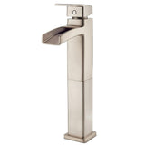 Pfister LG40-DF0K Kenzo Single Control Vessel Bathroom Faucet in Brushed Nickel