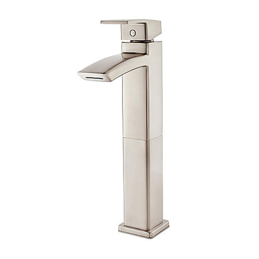 Pfister LG40-DF1K Kenzo Single Control Vessel Bathroom Faucet in Brushed Nickel
