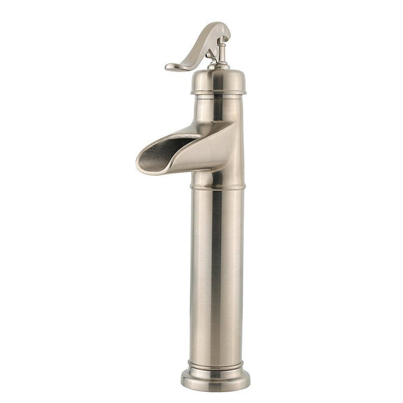 Pfister LG40-YP0K Ashfield Single Control Vessel Bathroom Faucet in Brushed Nickel