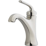 Pfister LG42-DE0D Arterra Single Control 4" Bathroom Faucet, Polished Nickel