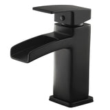 Pfister LG42-DF0B Kenzo Single Control 4" Centerset Bathroom Faucet, Black