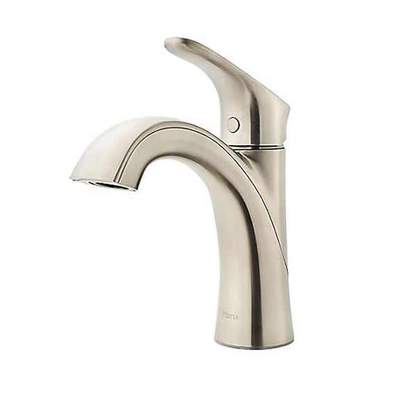 Pfister LG42-WR0K Weller Single Control Bathroom Faucet in Brushed Nickel