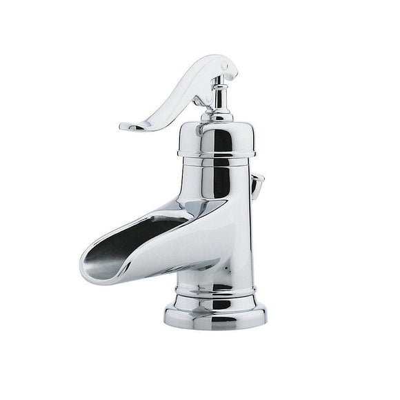 Pfister LG42-YP0C Ashfield Single Control 4" Bathroom Faucet in Polished Chrome