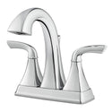 Pfister LG48-BS0C Bronson Double Handle 4" Centerset Bathroom Faucet in Polished Chrome