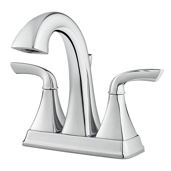 Pfister LG48-BS0C Bronson Double Handle 4" Centerset Bathroom Faucet in Polished Chrome