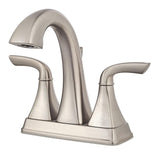 Pfister LG48-BS0K Bronson Double Handle 4" Centerset Bathroom Faucet in Brushed Nickel